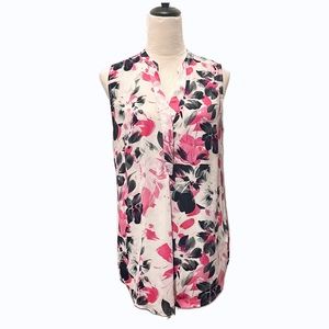 The Limited Floral Sleeveless Blouse Sz Medium